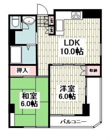 ヨシミビルの物件間取画像